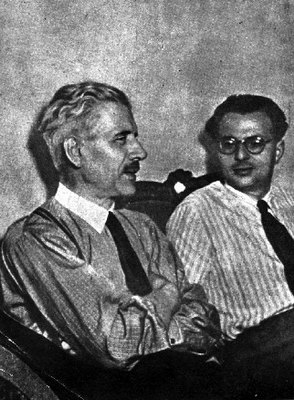Ugo La Malfa con Ferruccio Parri