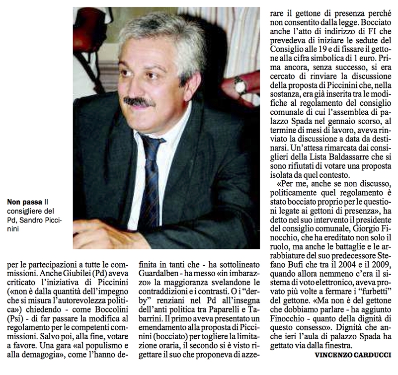 Il Giornale dell'Umbria del 26/11/2013, p. 19