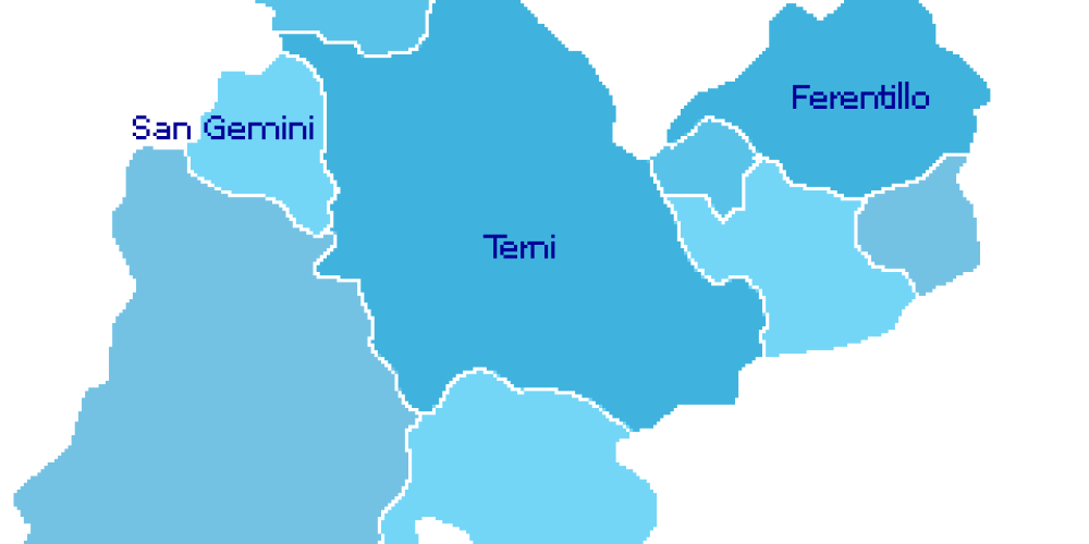 Terni. I mutamenti socio economici nel comprensorio