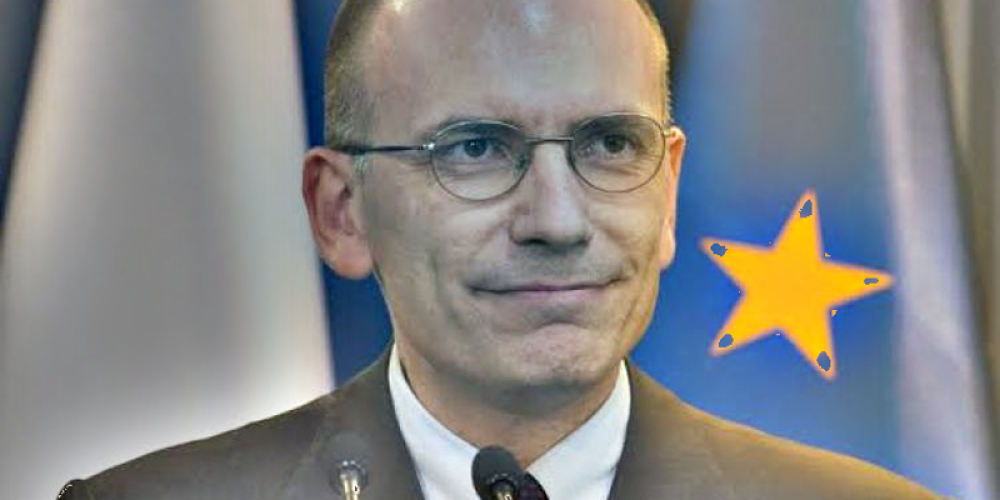 Enrico Letta paramassone?