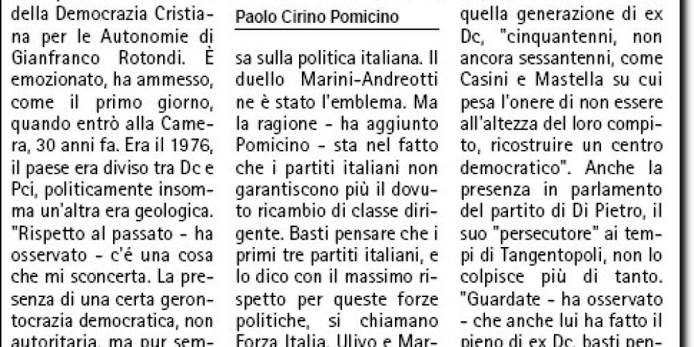 L’emozione del ritorno